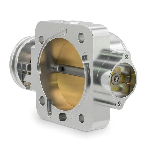 BLOX Racing Honda B/D/H/F Series Engines 72mm Silver Billet Throttle Body V2 - BXIM-00203-SI-V2 - front view