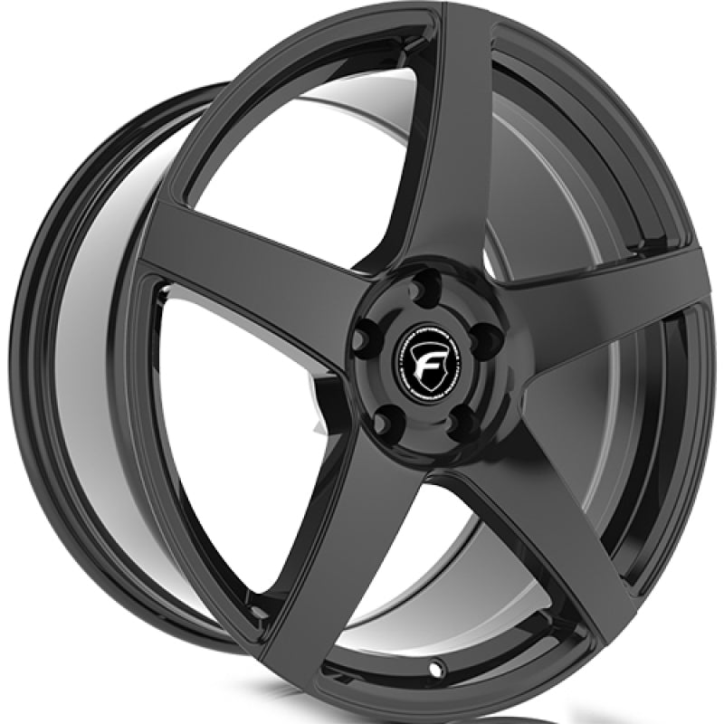 Forgestar CF5 18x9 / 5x114.3 BP / ET35 / 6.5in BS Gloss Black Wheel - F11189065P35