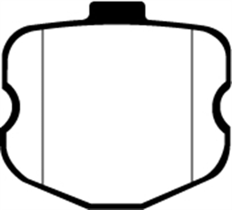 EBC 06-08 Chevrolet Corvette (C6) 7.0 (Z06) Redstuff Front Brake Pads - DP31771C