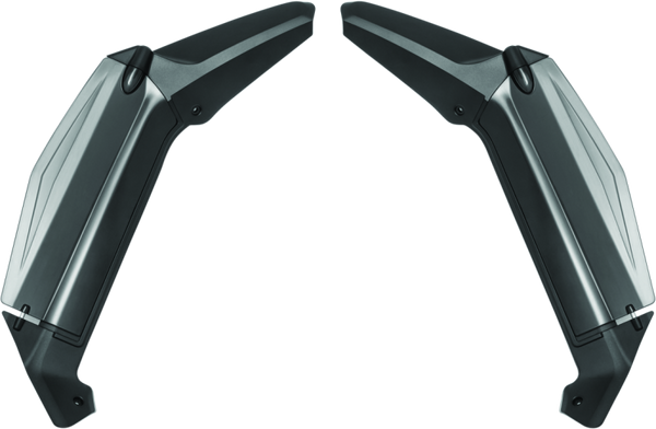 Kuryakyn Air Deflectors 18-Up Goldwing Dark Smoke - 6579 - front view