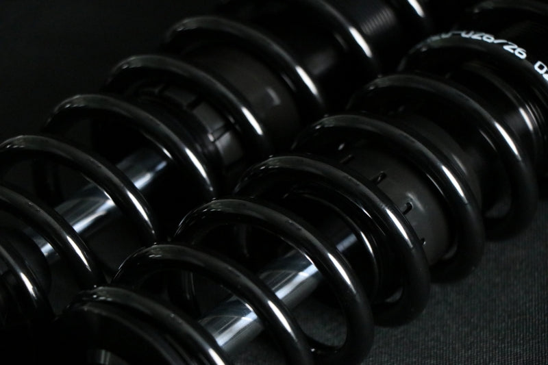 Ohlins 14-26 Harley FL Touring STX 36 Twin Blackline 12in Blk Reservoir Shocks - Standard Springs - HD 050