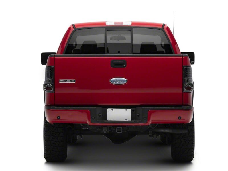 Raxiom 04-08 Ford F-150 Styleside LED Tail Lights- Chrome Housing- Smoked Lens - T542879 - close-up view
