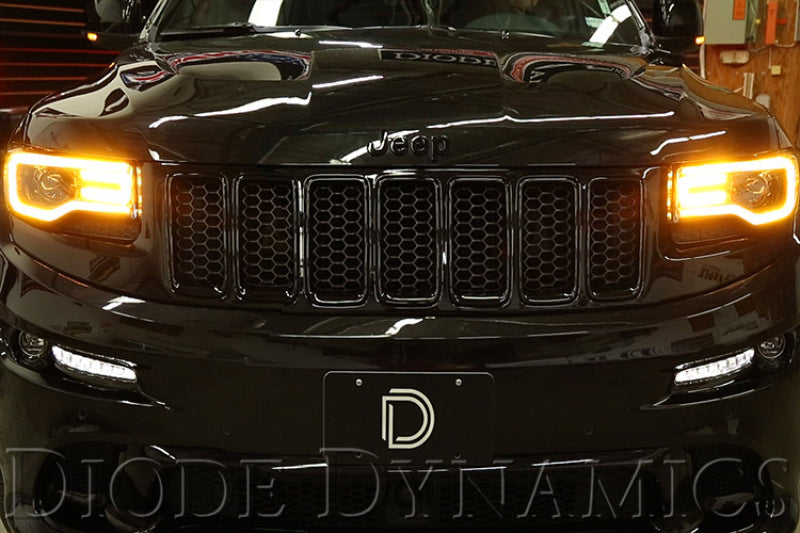 Diode Dynamics 14-21 Jeep Grand Cherokee Switchback LED Halos - DD2216