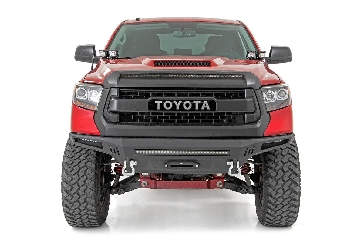 LED Light Kit | Ditch Mount | Dual 2&quot; Black Pairs | Flood | Toyota Tundra (14-21)