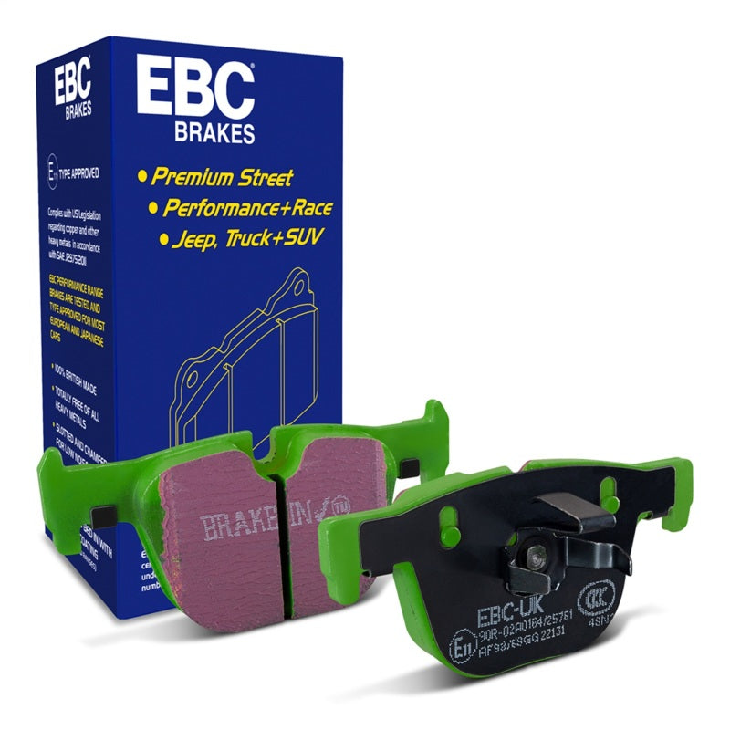 EBC 12+ BMW ActiveHybrid 3 3.0 Turbo Greenstuff Rear Brake Pads - DP22131