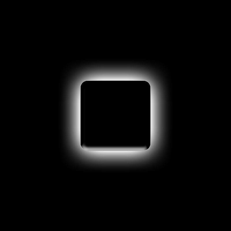 ORACLE Lighting Universal Illuminated LED Letter Badges - Matte Blk Surface Finish - I SEE WARRANTY - 3141-I-001