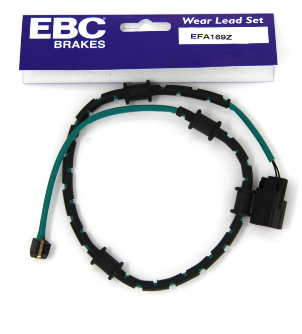 EBC 2013-2015 Jaguar XF 2.0L Turbo Front Wear Leads - EFA169 for 2009-2015 Jaguar XF - front view