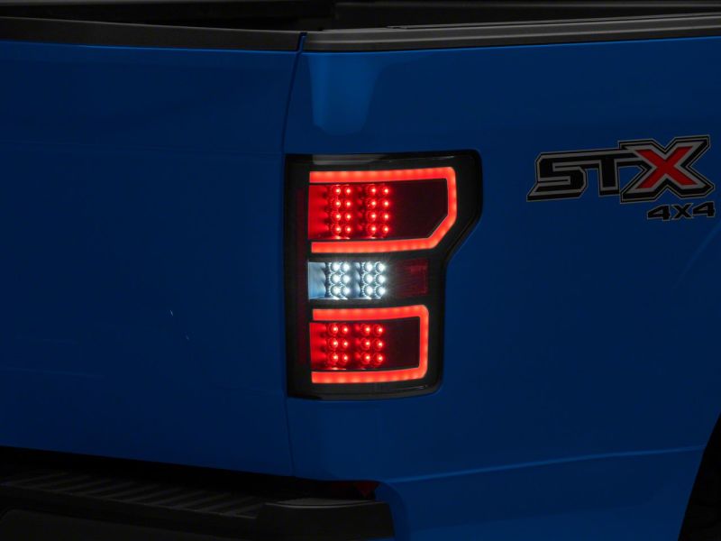 Raxiom 18-20 Ford F-150 LED Tail Lights- Blk Housing (Clear Lens) - T548147