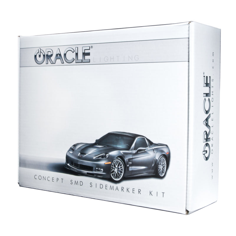 Oracle 05-13 Chevrolet Corvette C6 Concept Sidemarker Set - Tinted - No Paint SEE WARRANTY - 3150-020