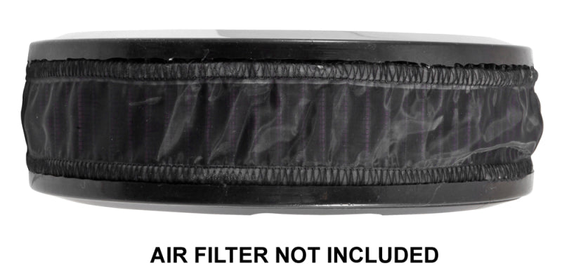 K&amp;N Air Filter Wrap Black Round Height 2.5 in ID 7.5in - RK-3901PK