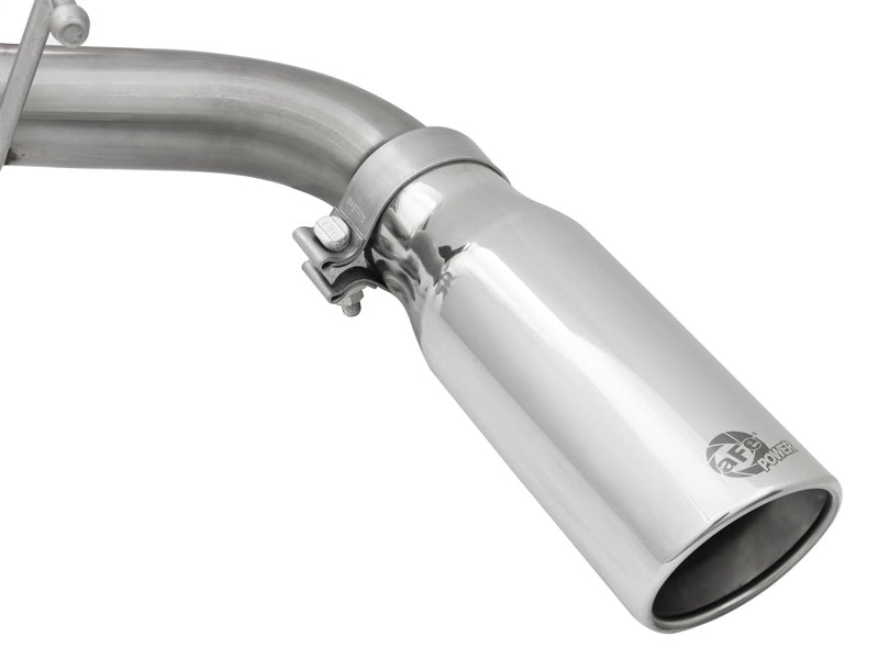 aFe MACHForce XP Exhaust Cat-Back SS-304 97-16 Nissan Patrol (Y61) I6-4.8L w/ Polished Tips - 49-36121-P