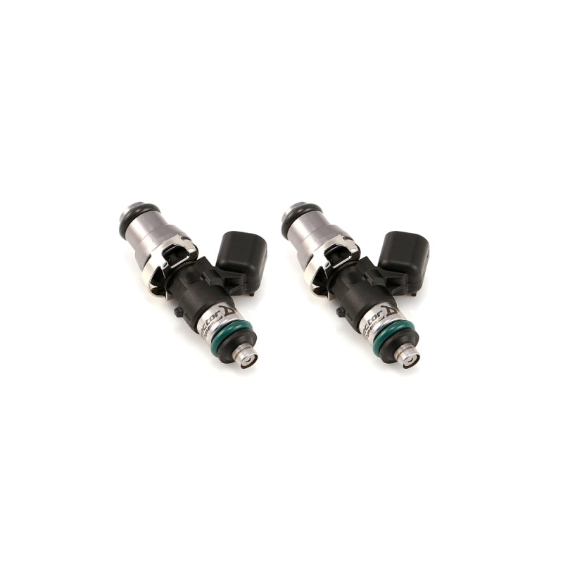 Injector Dynamics ID1050cc Injectors 48mm Length 14mm (Grey) Adaptor Top 14mm Lower O-Ring (Set 2) - 1050.48.14.14.2 by Injec
