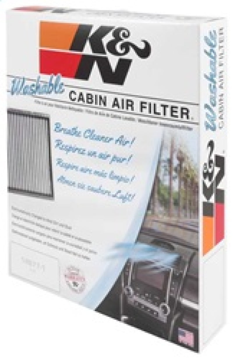 K&N Replacement Cabin Air Filter - VF2066 for 2015-2022 Mercedes Benz C Class - installed view