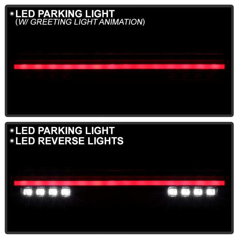 Spyder Apex 22-24 Toyota GR86/BRZ LED Rear Bumper Light w/ Fog Light - Blk (ALT-YD-TGR8622RRL-GR-BK) - 5088925