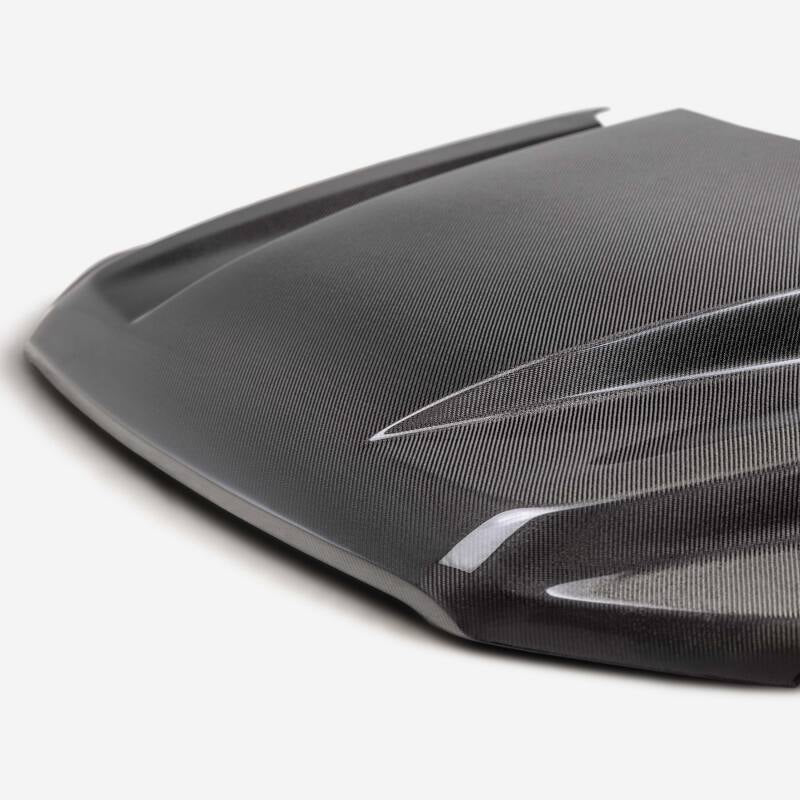 Anderson Composites 21-24 Ford F-150 Type-CJ Carbon Fiber Hood - AC-HD21FDF150-CJ