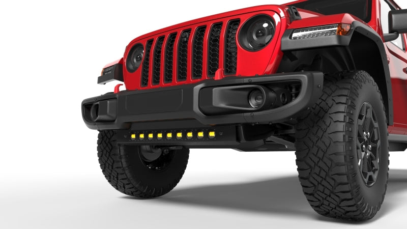 ORACLE Lighting 2019+ Jeep Wrangler JL Skid Plate w/ Integrated LED Emitters - Yellow SEE WARRANTY - 5883-006