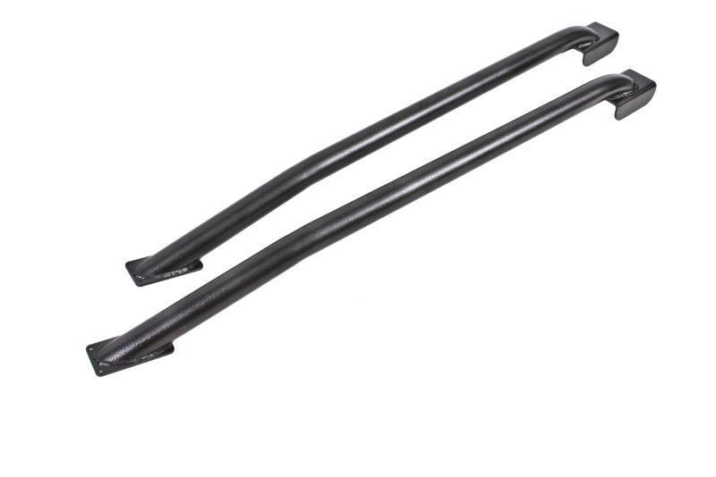 BMR 79-04 Fox Mustang Hardtop Only Weld-On Boxed STD. Subframe Connectors - Black Hammertone - SFC024H for 1979-2004 Ford Mus