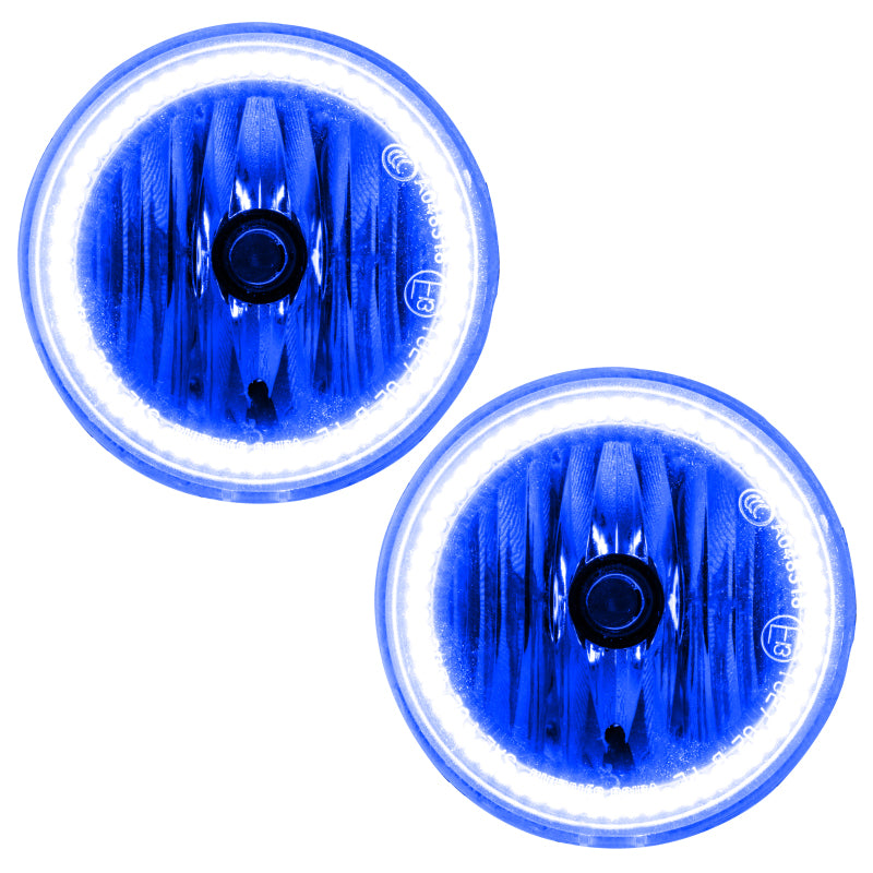 Oracle Lighting 02-04 Jeep Liberty Pre-Assembled LED Halo Fog Lights -Blue SEE WARRANTY - 7072-002