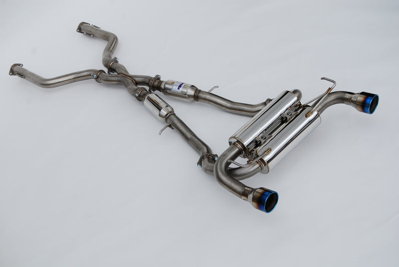Invidia 2022+ Nissan Z 70mm Gemini Cat Back Exhaust - Rolled TI Tips - HS22N4Z7GM1RTL