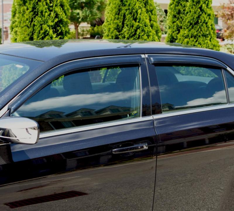 AVS 16-18 Honda Civic Ventvisor Outside Mount Window Deflectors 4pc - Smoke - 94682
