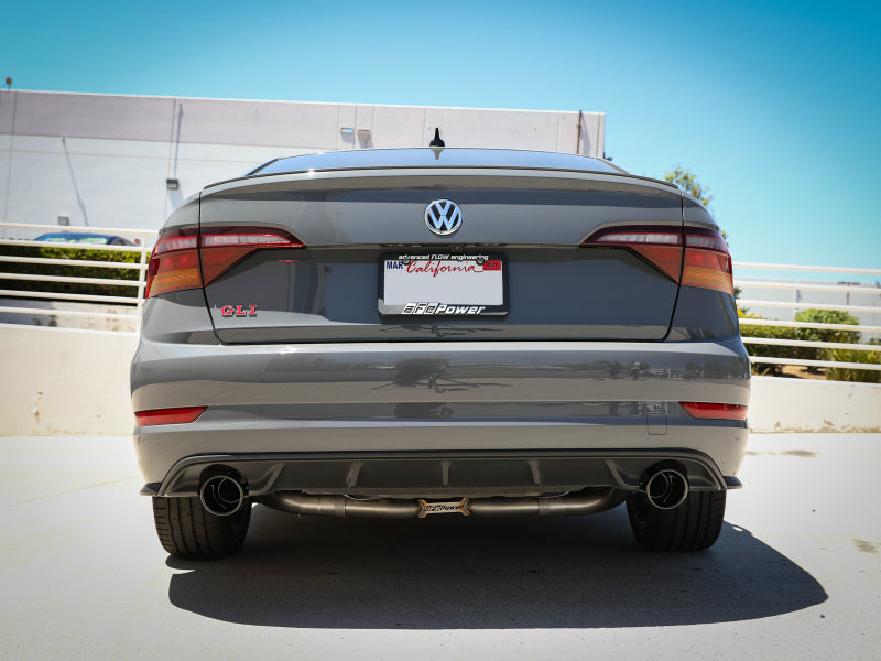 afe POWER MACH Force-Xp 19-20 Volkswagen Jetta GLI L4-2.0L (t) 304 SS Cat-Back Exhaust System - 49-36432-B
