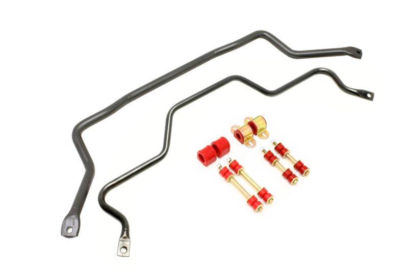 BMR 82-92 Chevrolet Camaro Front & Rear Sway Bar Kit w/ Bushings - SB027H