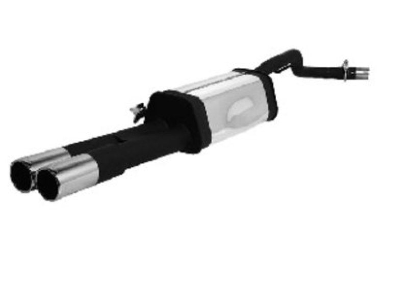 Remus 2000 Skoda Fabia (Not For Station Wagon) 1.9L TDI Axle Back Exhaust - 806007 0504 by Remus