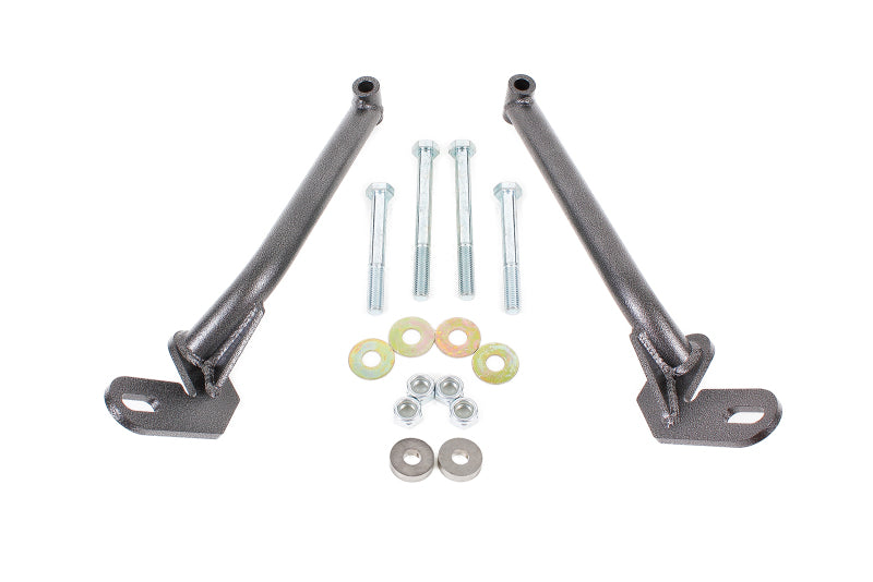 BMR 78-87 G-Body Control Arm Reinforcement Braces - Black Hammertone - RB003H by BMR Suspension