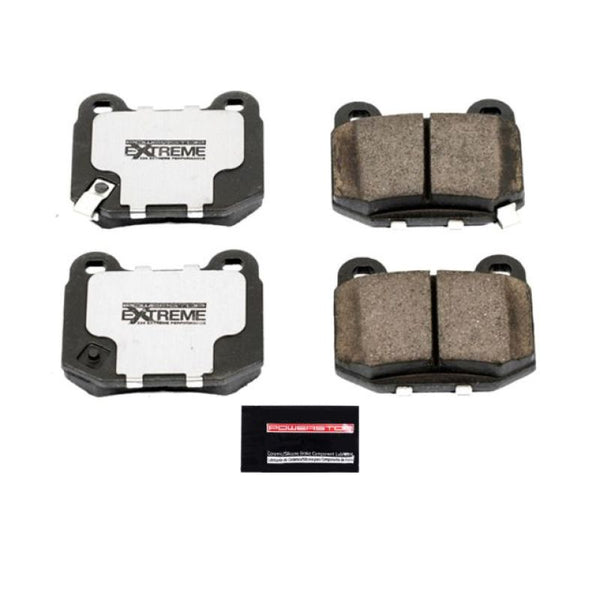 Power Stop 03-05 Infiniti G35 Rear Z26 Extreme Street Brake Pads w/Hardware - Z26-961 for 2004-2014 Subaru Impreza - front vi