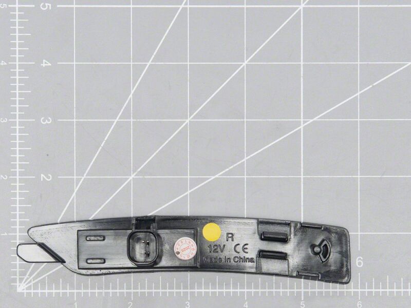 Raxiom 24-26 Ford Mustang LED Side Marker Lights- Clear - 464385 - close-up view 2