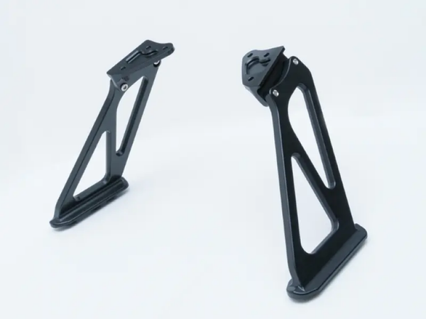 Cusco 23+ Honda Civic Type-R (FL5) Bolt-on/OE Replacement High Position Rear Wing Stay/Bracket Set - 3F7 821 A for 2023-2025 