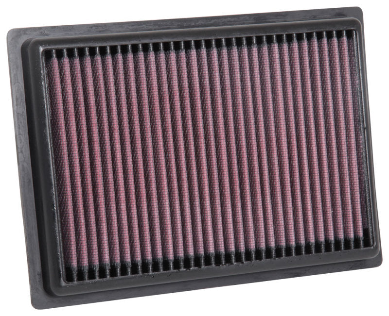 K&N 2014 Suzuki Alto L3-0.7L F/I Turbo Replacement Drop In Air Filter - 33-3084 by K&N Engineering - front view