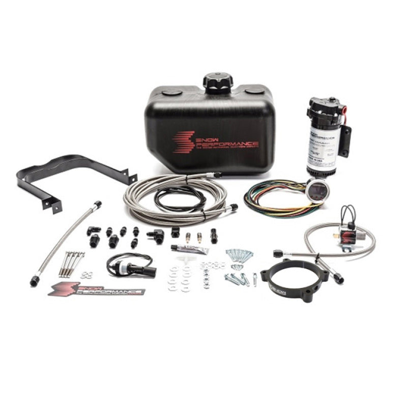 Snow Performance Stage 2 Boost Cooler 102mm LS Water Injection System - SNO-2184-BRD for 2001-2026 Chevrolet Corvette - front