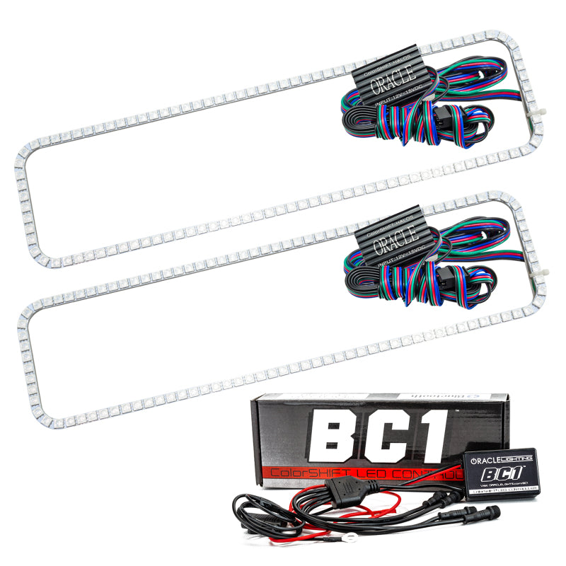 Oracle GMC Sierra 88-98 Halo Kit - ColorSHIFT w/ BC1 Controller SEE WARRANTY - 2275-335
