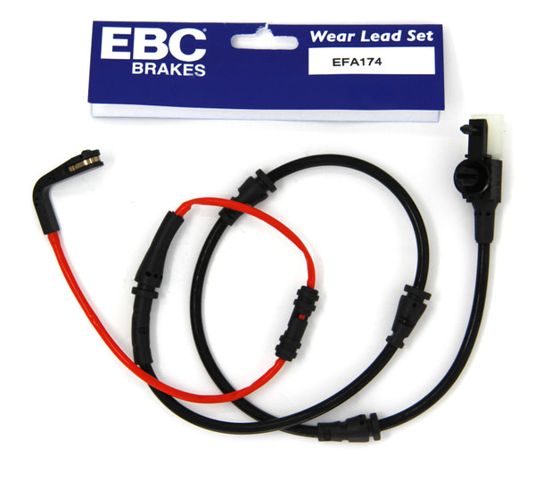 EBC 2014+ Land Rover Range Rover Sport 3.0L Supercharged Rear Wear Leads - EFA174 for 2013-2022 Land Rover Range Rover - fron