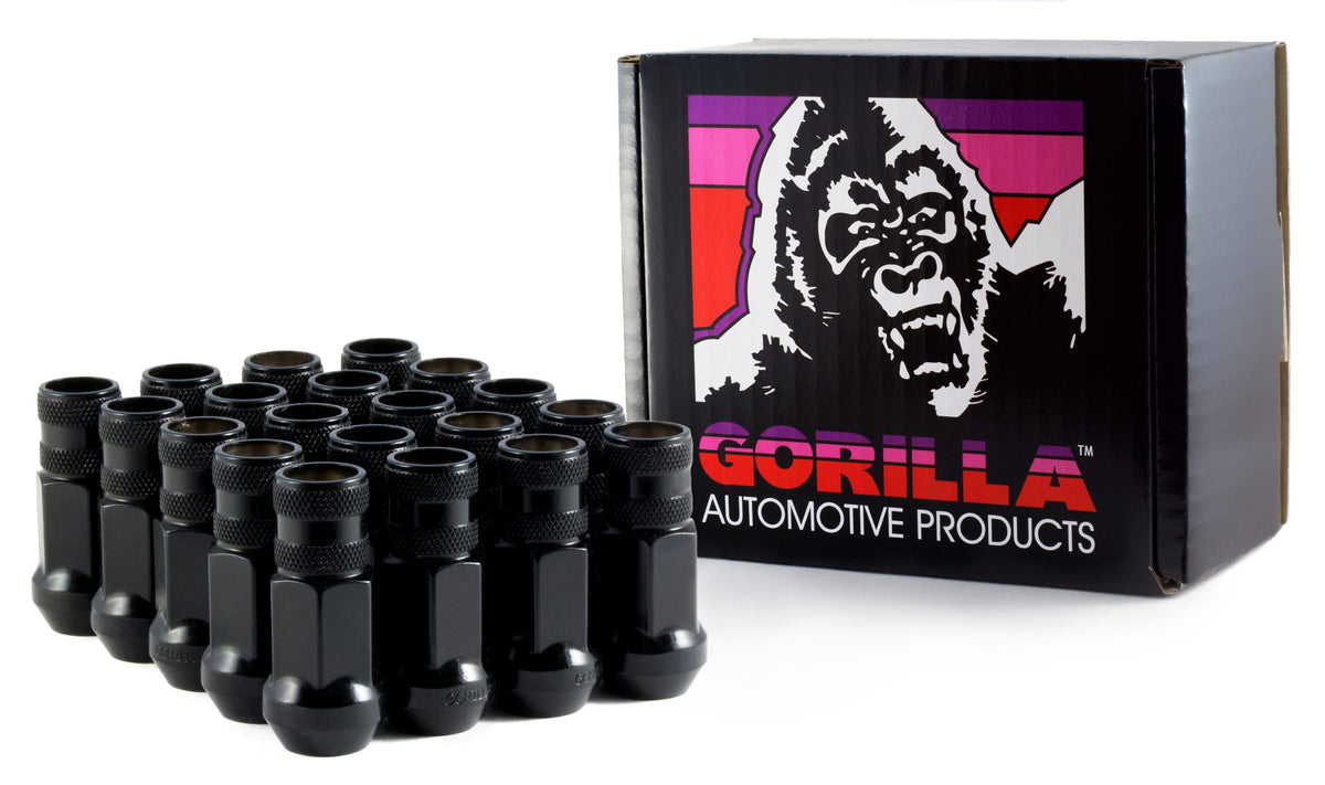 Gorilla Automotive - Frgd OE Lug 3/4" 12-1.50 5lug Blk - 45038BC-20