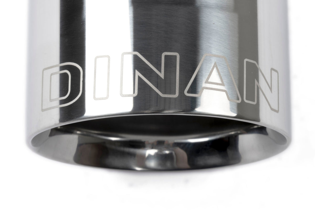 Dinan - Double-Walled 4" Clamp-On Exhaust Tip (Polished) - D663-0637-BOX
