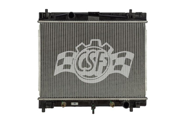 CSF 07-16 Toyota Yaris 1.5L OEM Plastic Radiator - 3318 for 2007-2016 Toyota Yaris