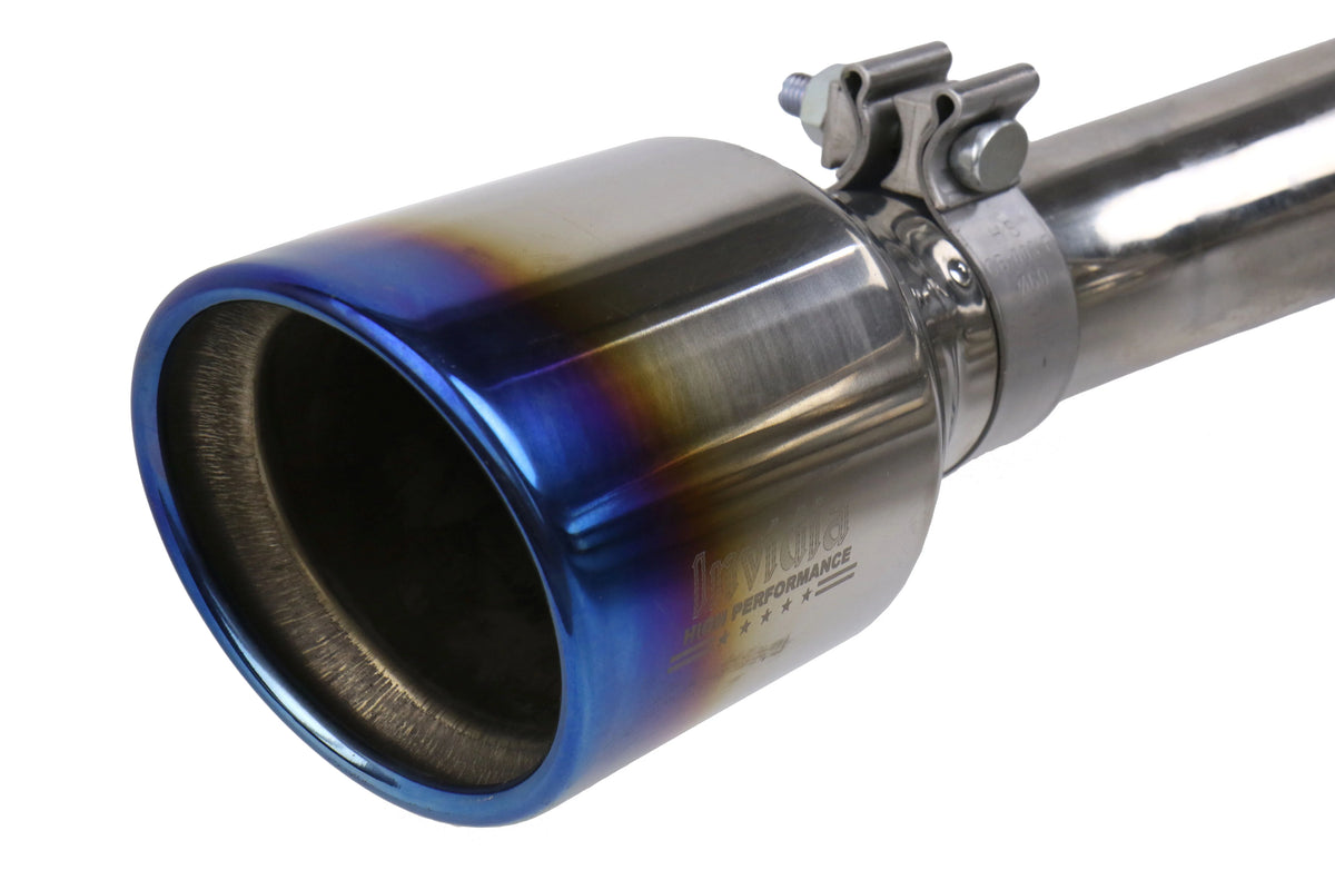 Invidia 07+ Infiniti G37 Coupe Gemini Rolled Titanium Tip Cat-back Exhaust - HS07IG7GID