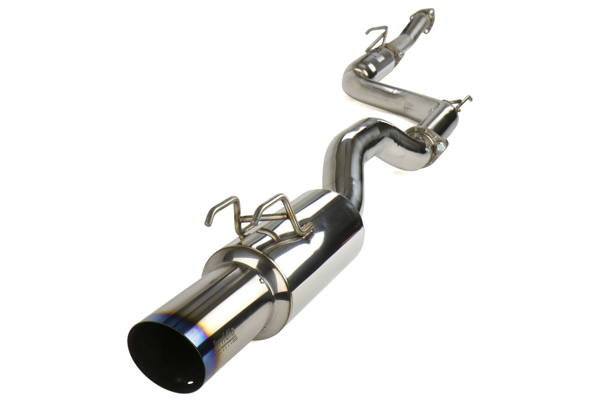 Invidia 12-15 Honda Civic Si Coupe N1 Titanium Tip 76mm Cat-Back Exhaust - HS12HC2STT