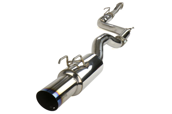 Invidia 12-15 Honda Civic Si Coupe N1 Titanium Tip 76mm Cat-Back Exhaust - HS12HC2STT for 2012-2015 Honda Civic Si - front vi