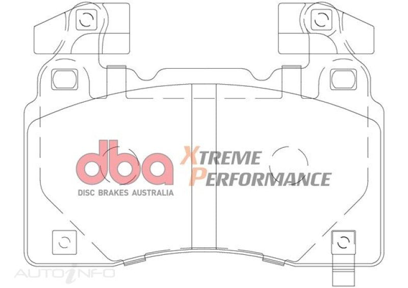 DBA 13-17 Holden Commodore VE/VF SSV Brembo XP Performance Front Brake Pads - DB2358AXP
