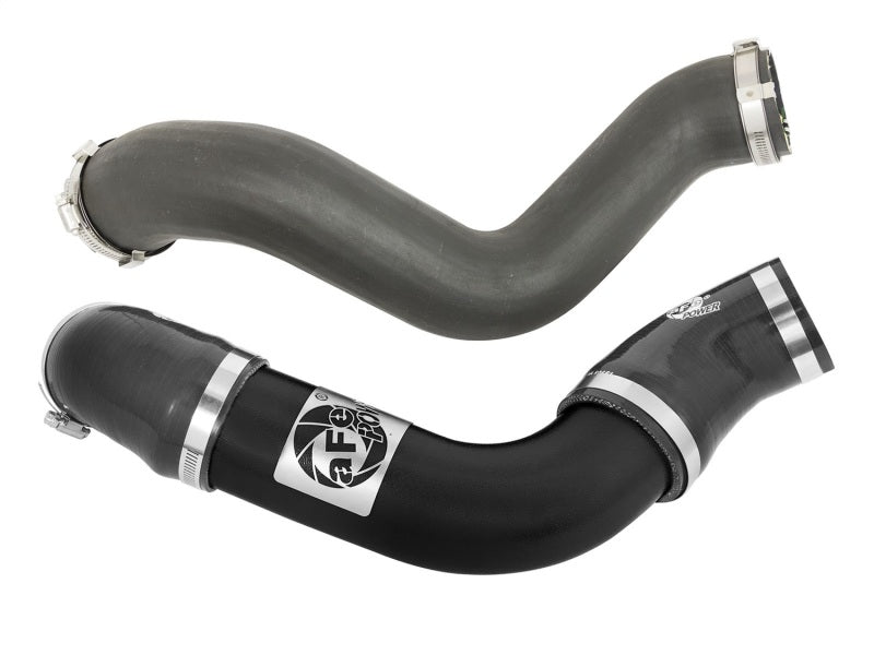 aFe BladeRunner 3in Intercooler Tube - Black Cold Side 15-16 Ford Mustang EcoBoost L4-2.3L (t) - 46-20259-B