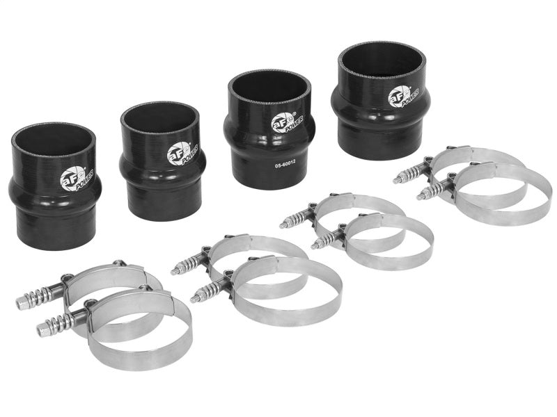 aFe BladeRunner Couplings &amp; Clamps Replacement OE Intercooler &amp; aFe Tubes Kit 10-12 Dodge Ram 6.7L - 46-20080AS