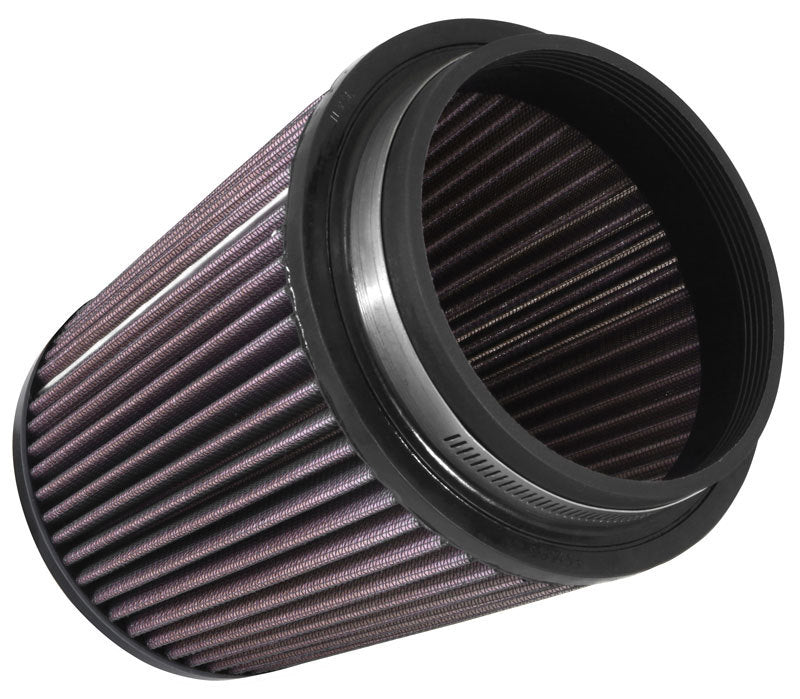 K&amp;N Universal Clamp-On Air Filter 3-15/16in FLG / 5-1/2in B / 4-1/2in T / 4-7/16in H - RU-5059