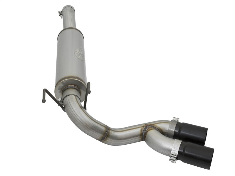 aFe Rebel Series 3-1/2in 409 SS Cat-Back Exhaust System w/Black Tip RAM 2500/3500 14-17 V8 6.4L - 49-42057-B