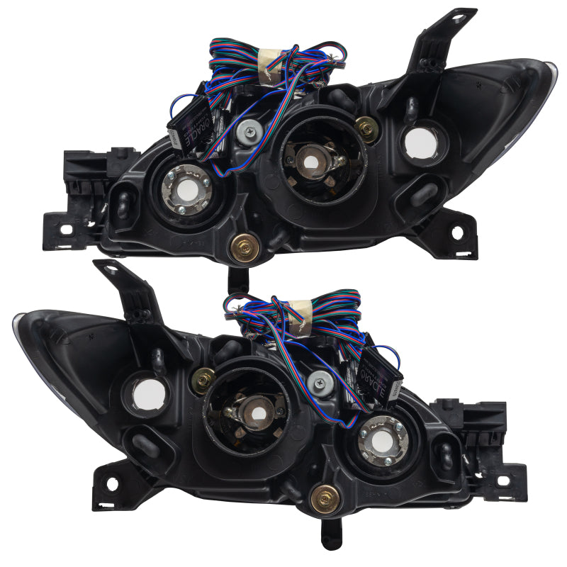 Oracle 04-09 Mazda 3 SMD HL - 4DR - Halogen Style - White SEE WARRANTY - 8174-001