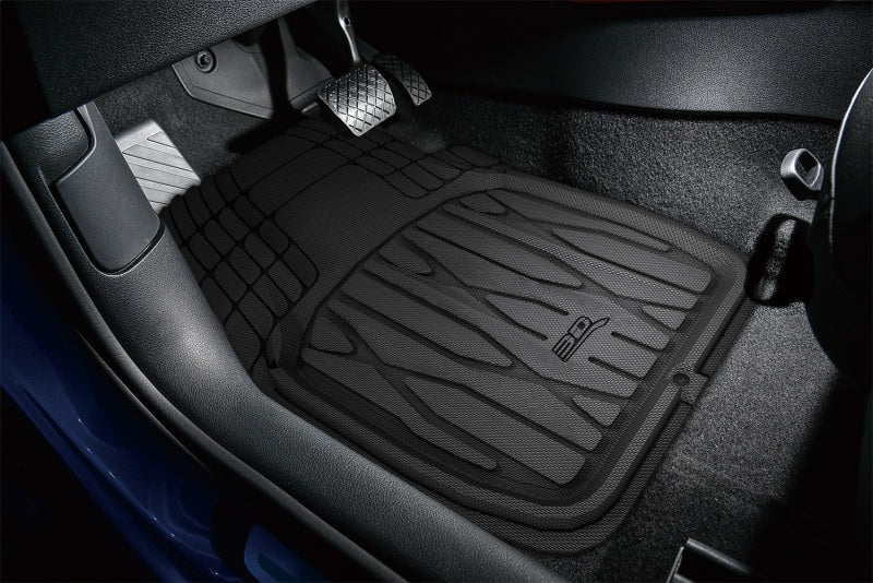 3D MAXpider 777-1 Universal Kagu Black Mat 4pcs (Size: L Front L 28in x W 21in Rear L 20in x 21in) - 2099L-09-FR4