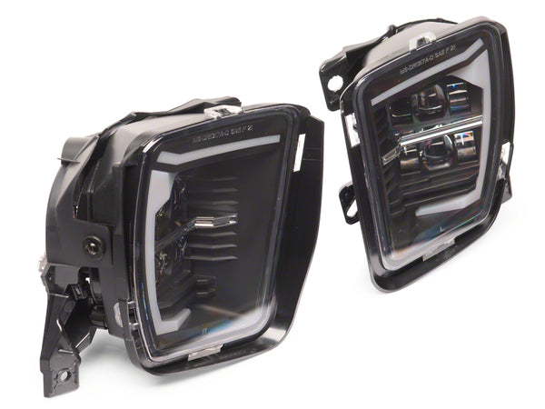 Raxiom 13-18 Dodge RAM 1500 Axial Series LED Fog Lights w/ DRL - R137934 for 2013-2018 Ram 1500 - front view