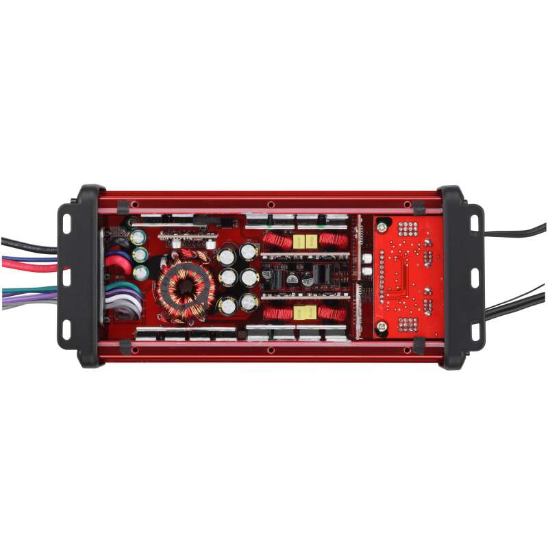 DS18 4-Channel Full-Range 4 x 100 Watts RMS at 4ohm IP67 Waterproof Rated Built-in BT Audio Receiver - NXL-N4BT - side view